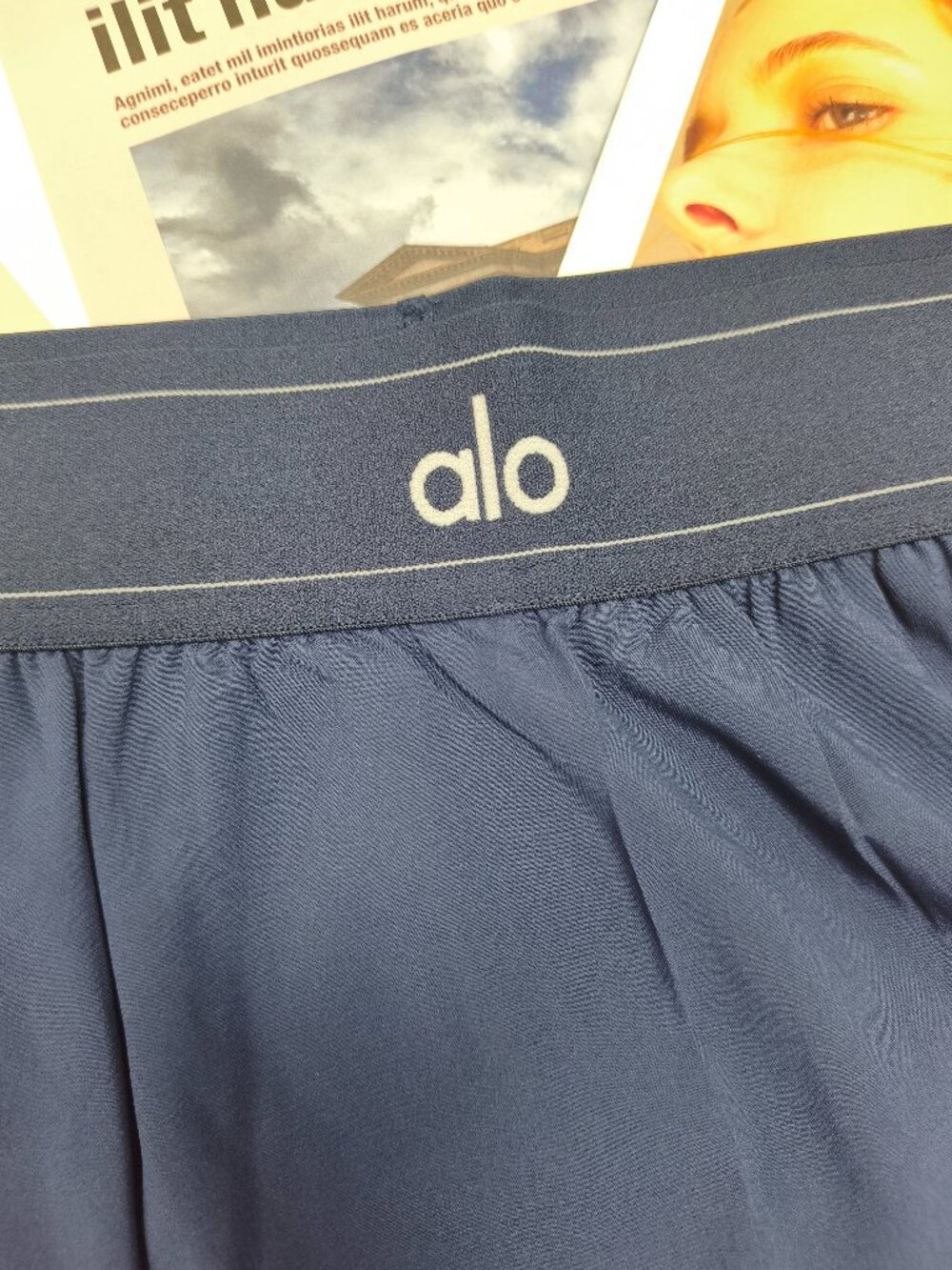 Alo Yoga Tennis Skirt Navy Blue Chic Summer Essential💙🎾 - Picture 4 of 10